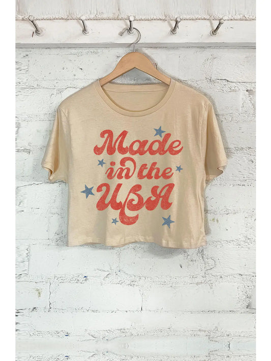 Made in the USA Crop Top